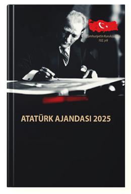 2025 Atatürk Ajandası (Ciltli)