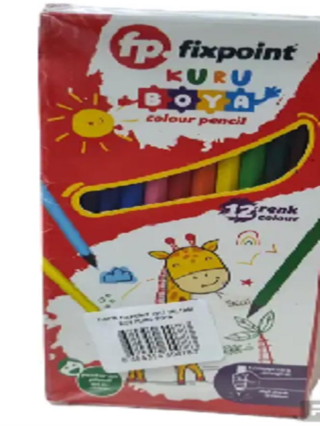 Fixpoint Kuru Boya Tamboy 12li  (12 ADET)