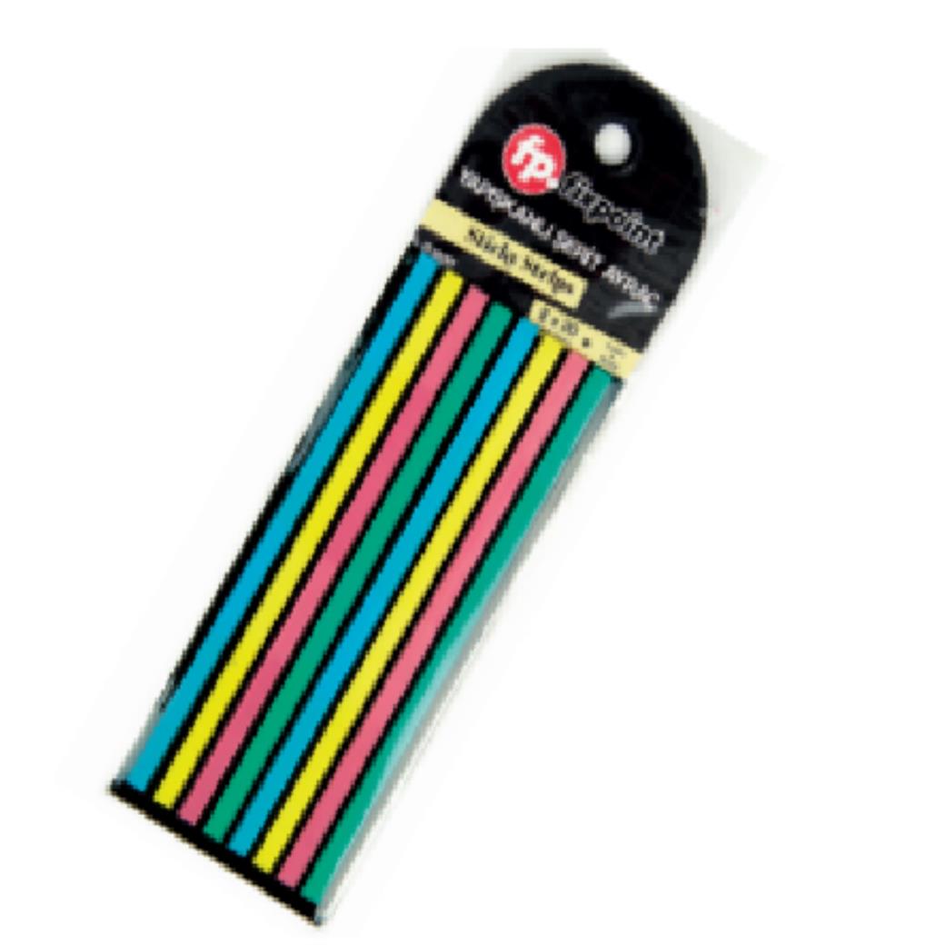 Fixpoint Şerit Ayraç Neon (24 Adet)