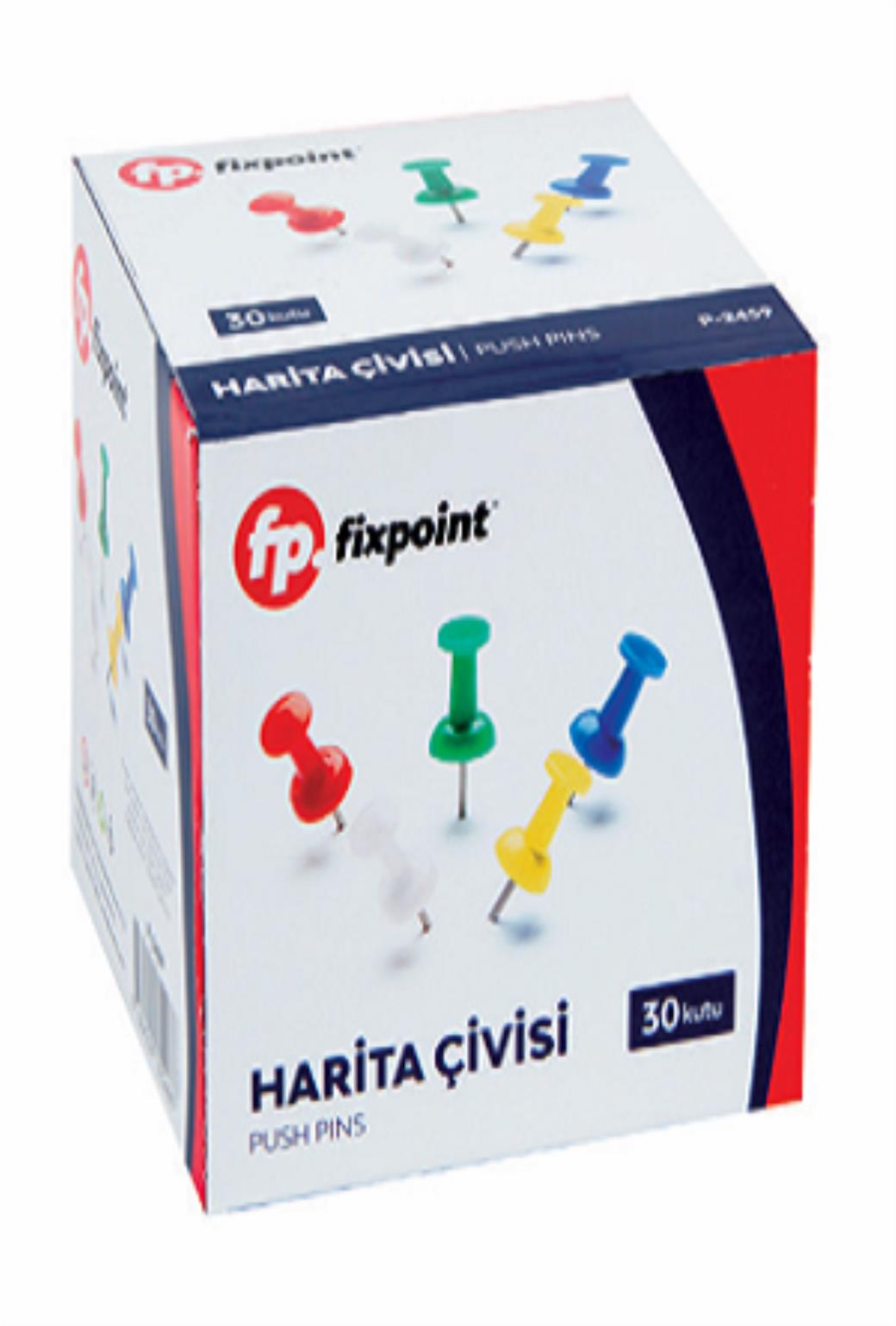 Fixpoint Harita Çivisi (30 Adet)