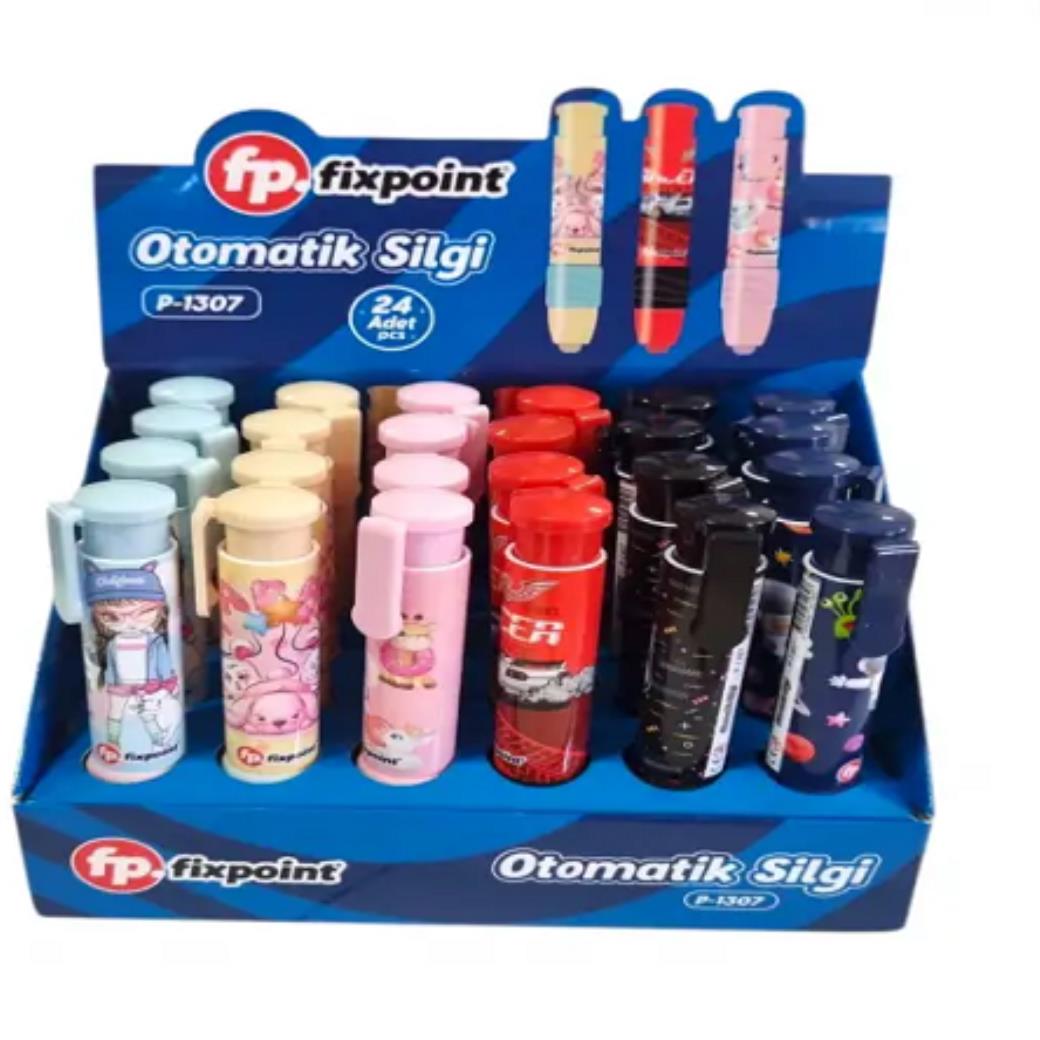 Fixpoint Otomatik Silgi Basmalı (24 Adet)