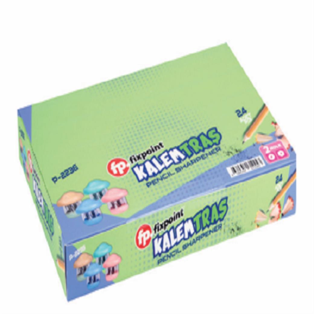 Fixpoint Kalemtraş 24lü Çiftli Mantar (24 Adet)