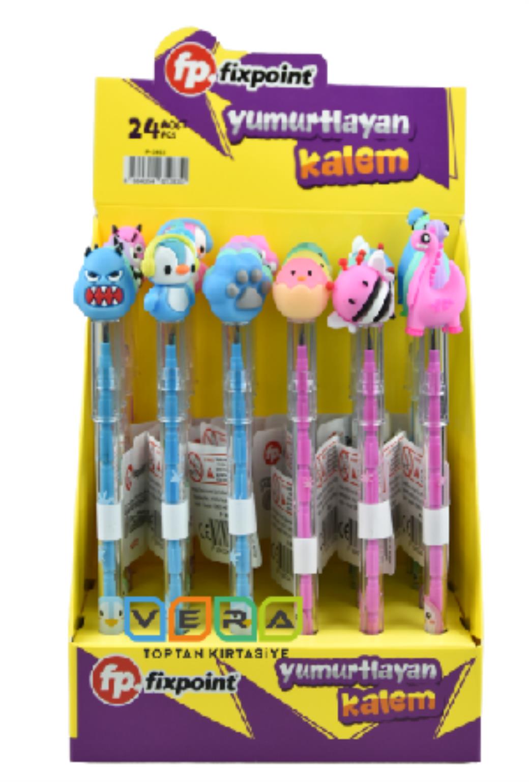 FixPoint Yumurtlayan Kalem Figürlü Başlık (24 Adet)