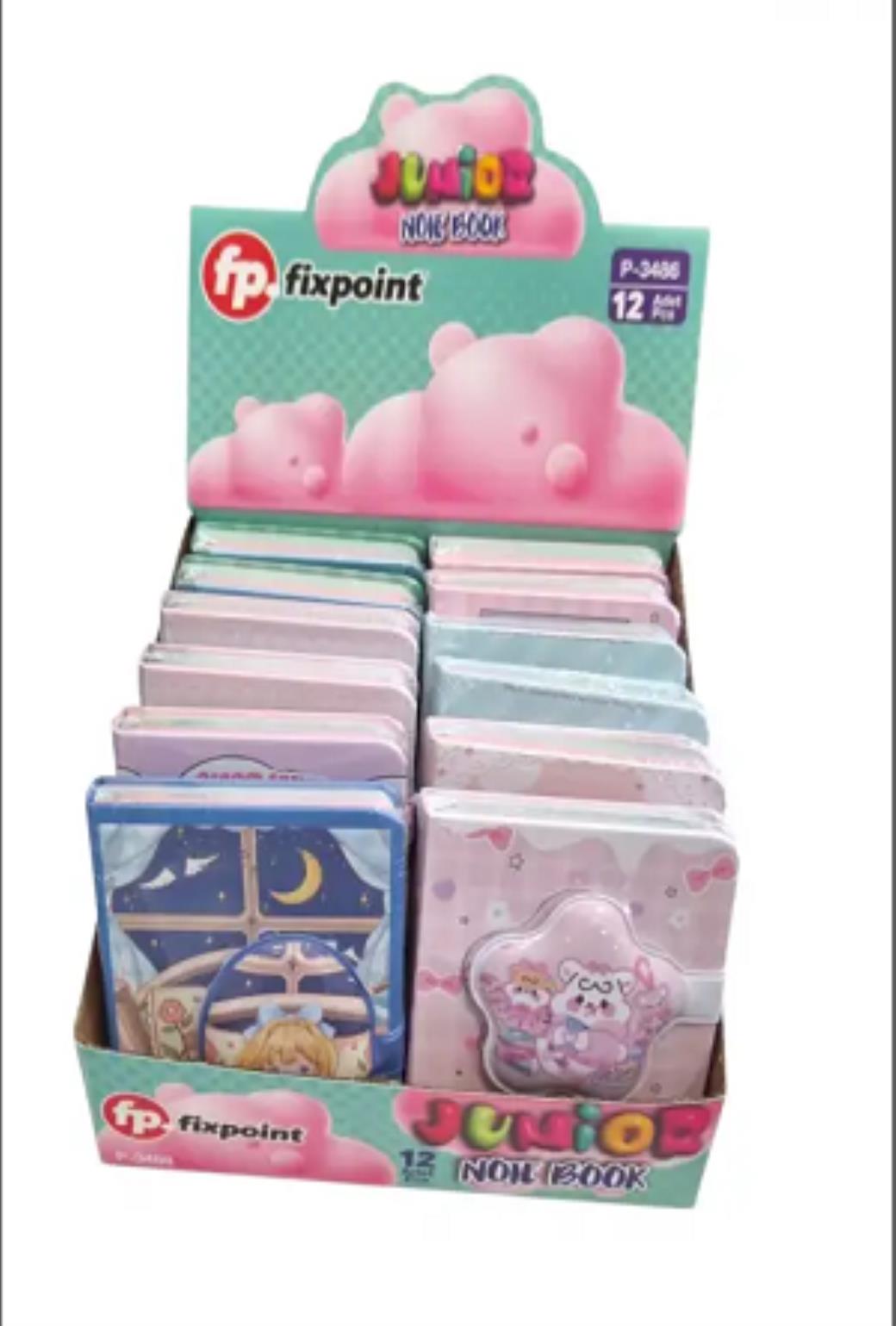 Fixpoint Not Defteri Puffy Küçük (12 Adet)