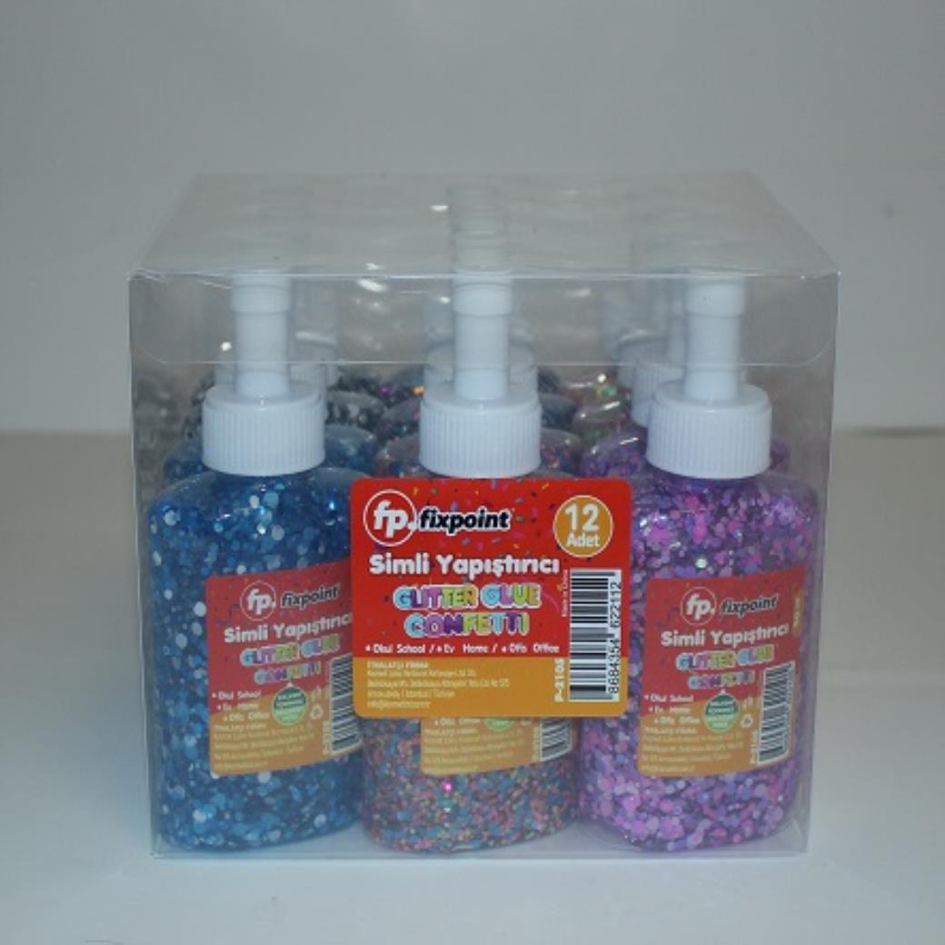 Fixpoint Simli Konfeti Yapıştırıcı 90ml (12 Adet)