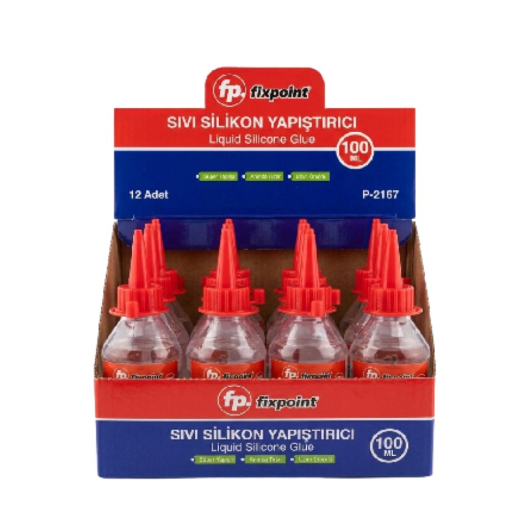 Fixpoint Sıvı Silikon Yapıştırıcı 100ml 12li