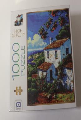 Ca Games Beyaz Ev Puzzle 1000 Parça