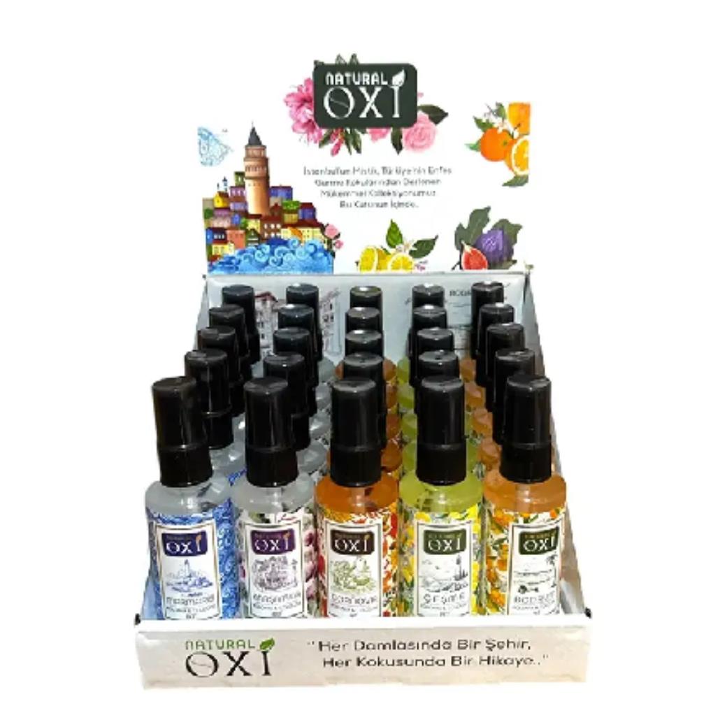 Oxi Natural Premium Kolonya 50ml. - Türkiye Kokuları Koleksiyonu (25li Stand)