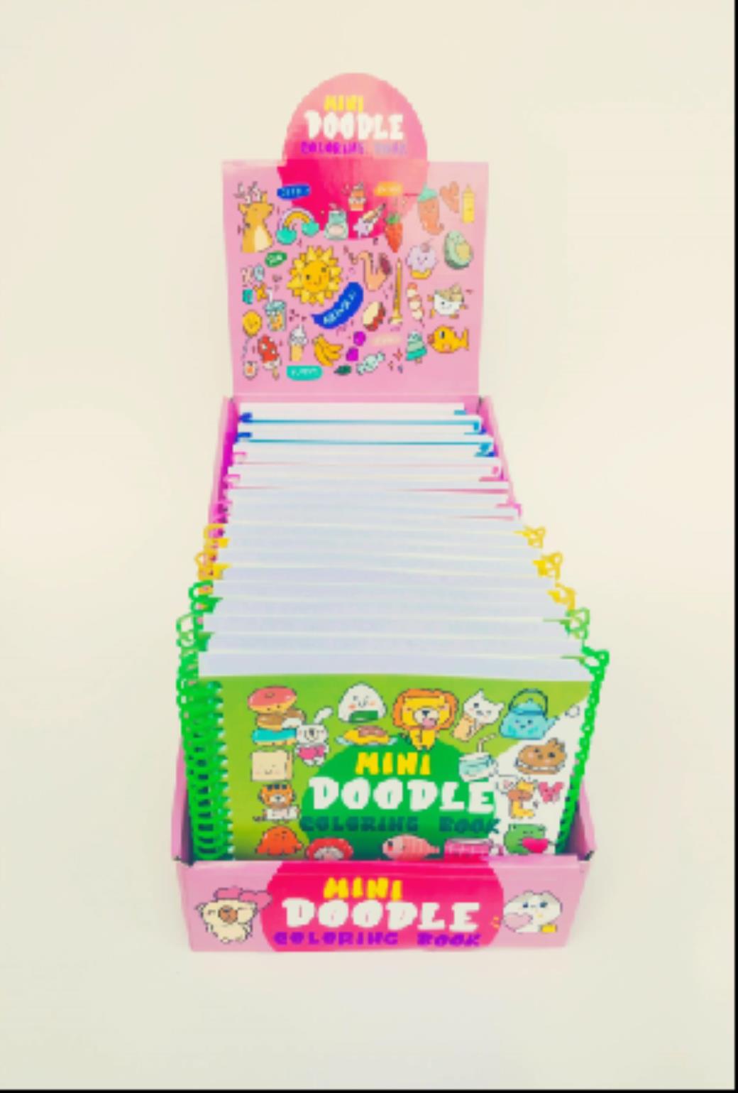 Funpen Mini Doodle 4 Model Boyama Kitabı Set (20 Adet)
