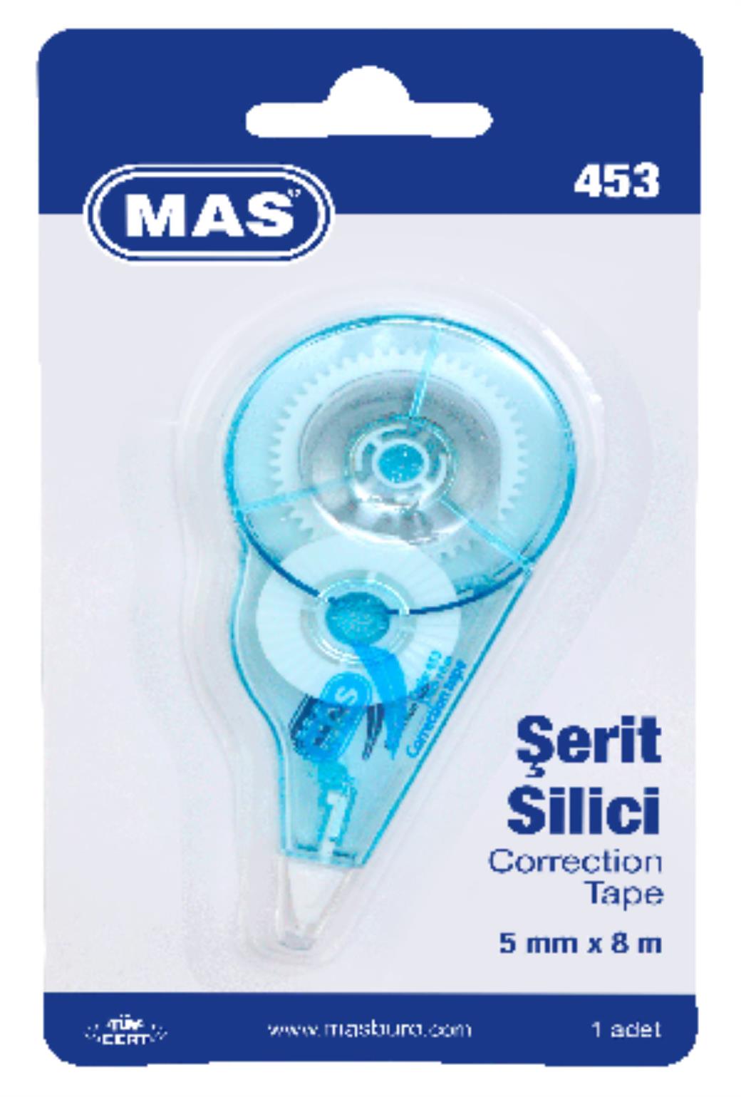 Mas Şerit Silici Midi (5mm 8 m) (12 Adet)