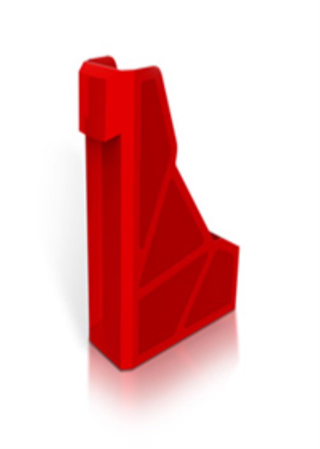 Mas Solid Geniş Magazinlik Kırmızı