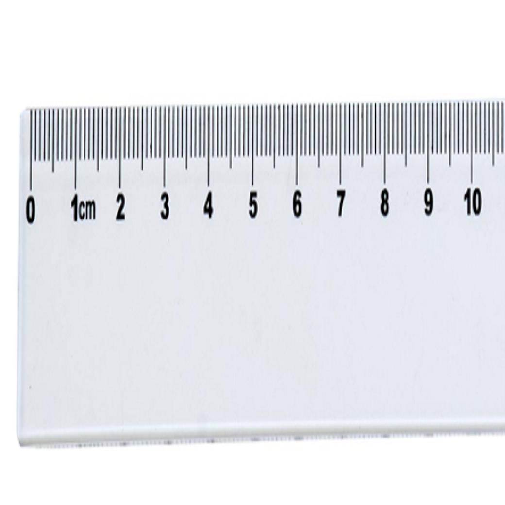 Mas Cetvel Şeffaf Plastik 20cm (24 Adet)