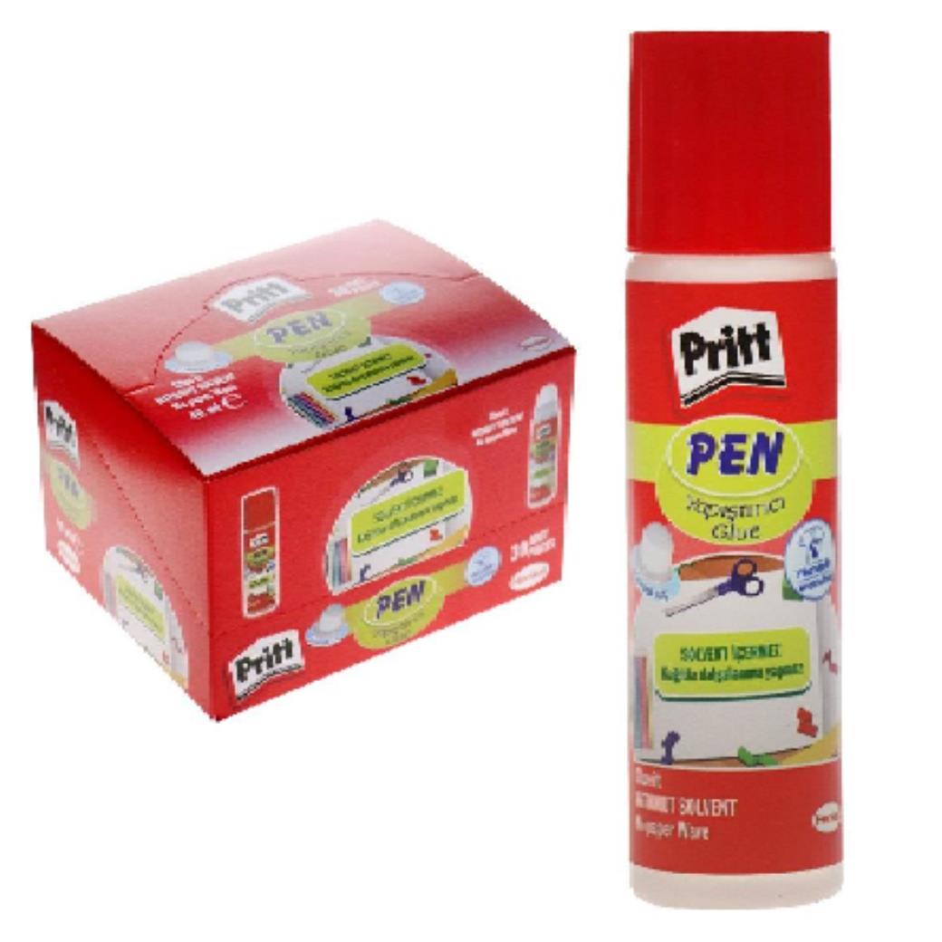 Pritt Pen Sıvı Yapıştırıcı Solventsiz 40 ml (30 Adet)