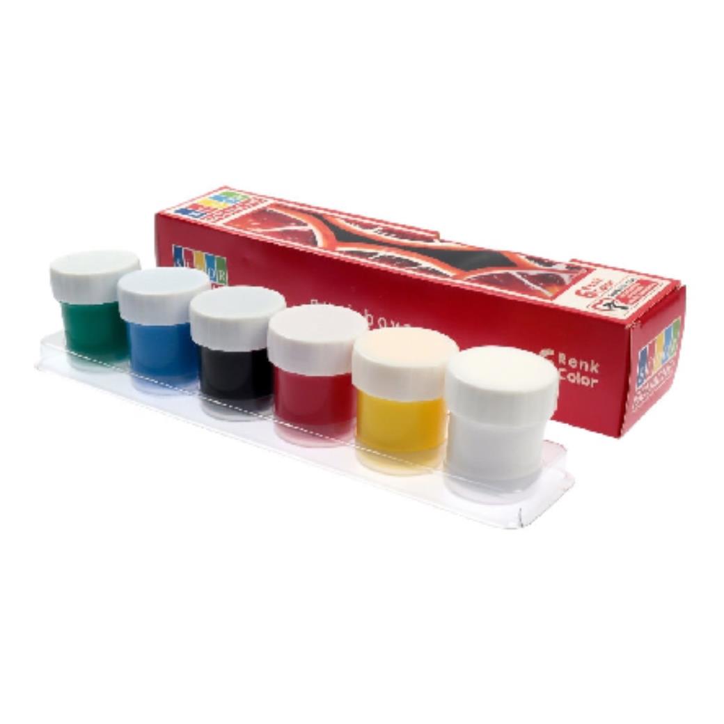 Südor Guaj Boya Set 6 Renk 20 ml
