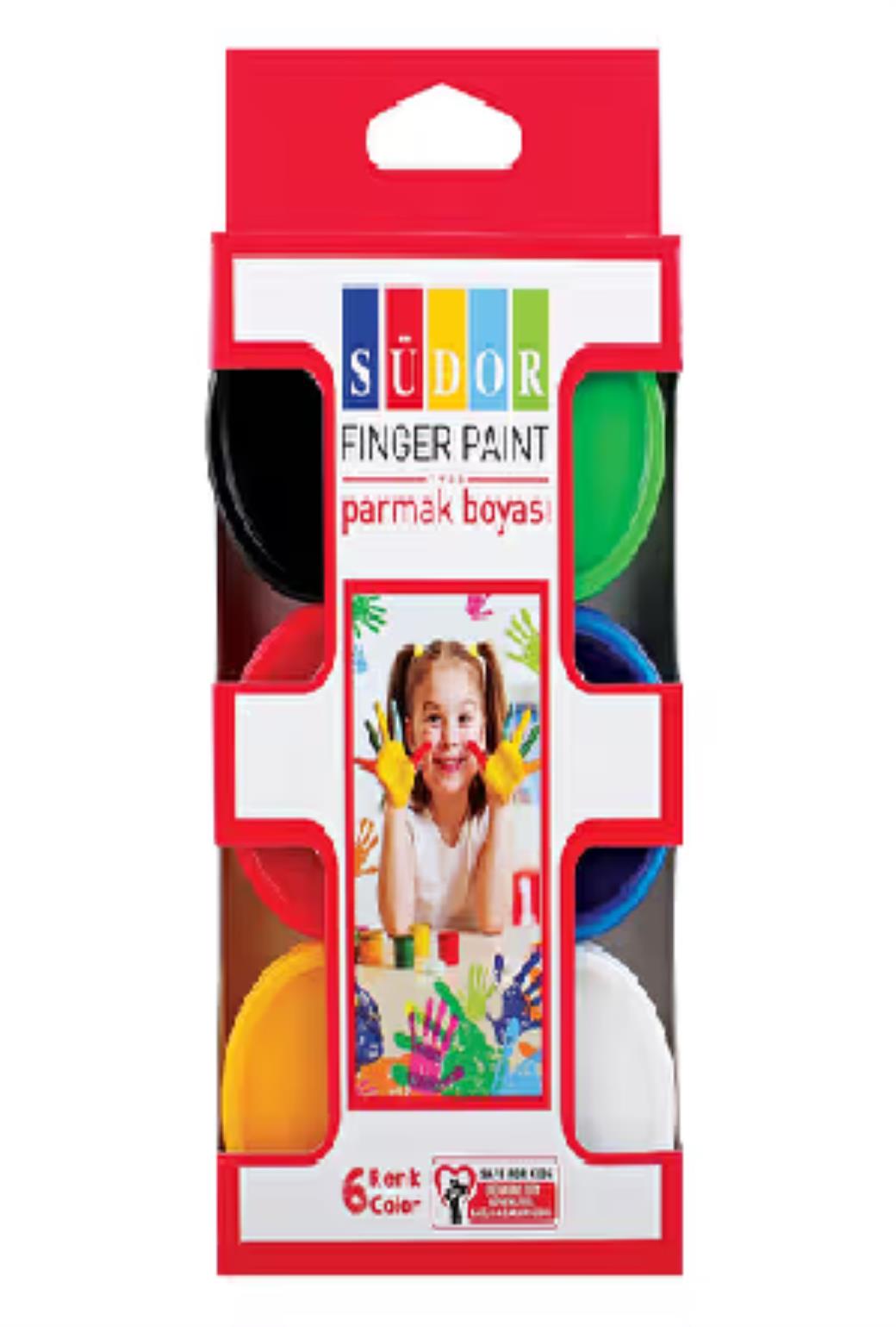 Südor Parmak Boyası 6 Renk 30 ml