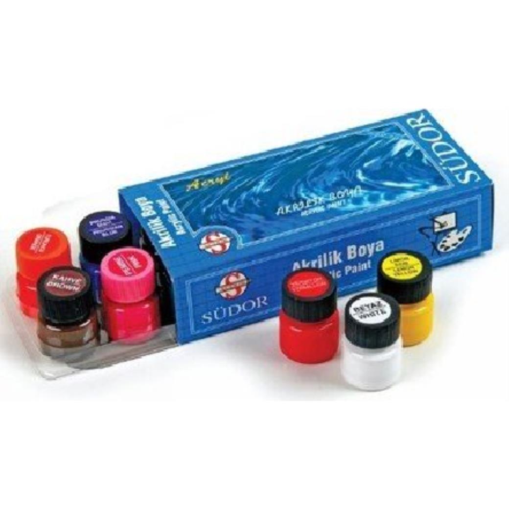 Südor Akrilik Boya 10 Renk 20ml