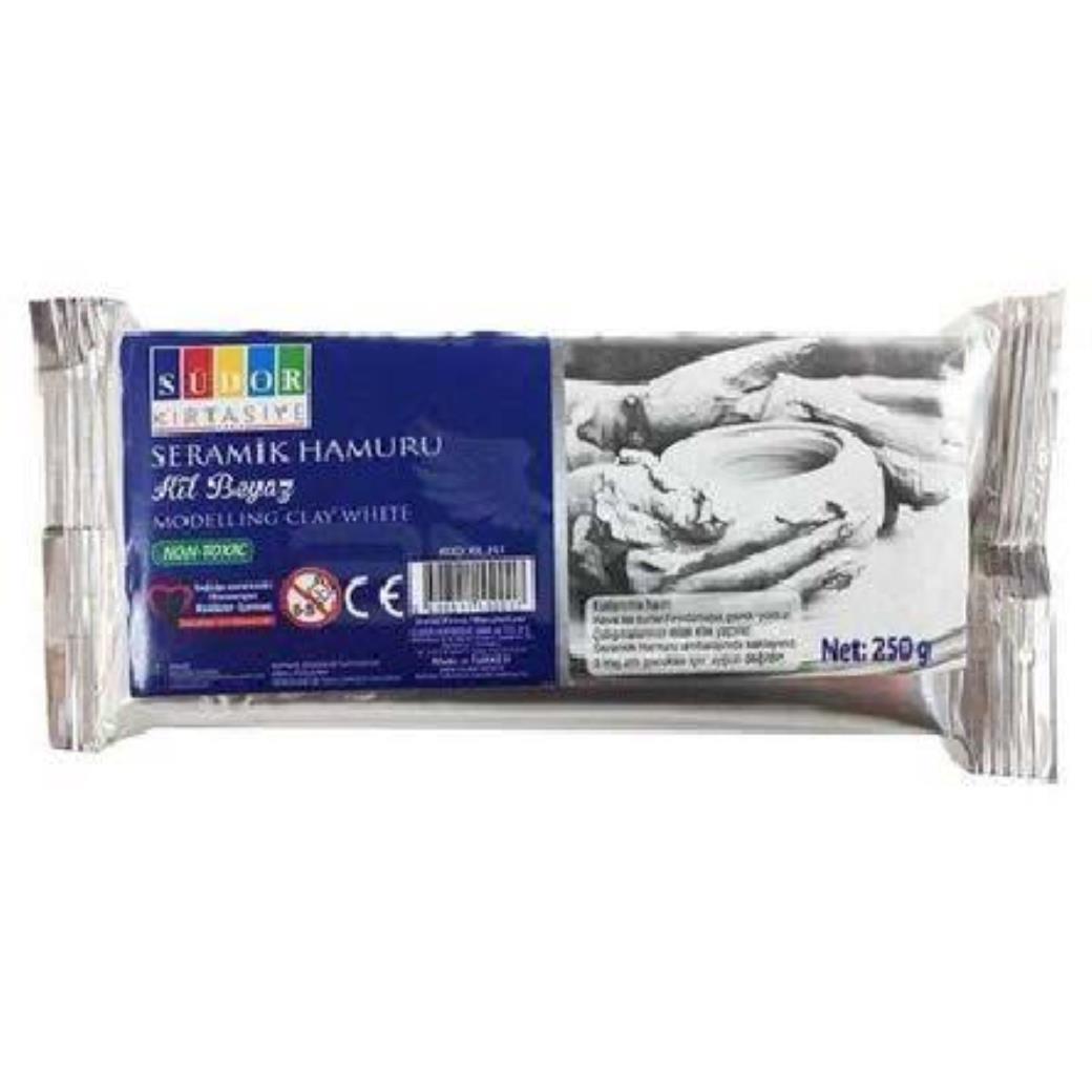 Südor Seramik Kil 250gr  Beyaz