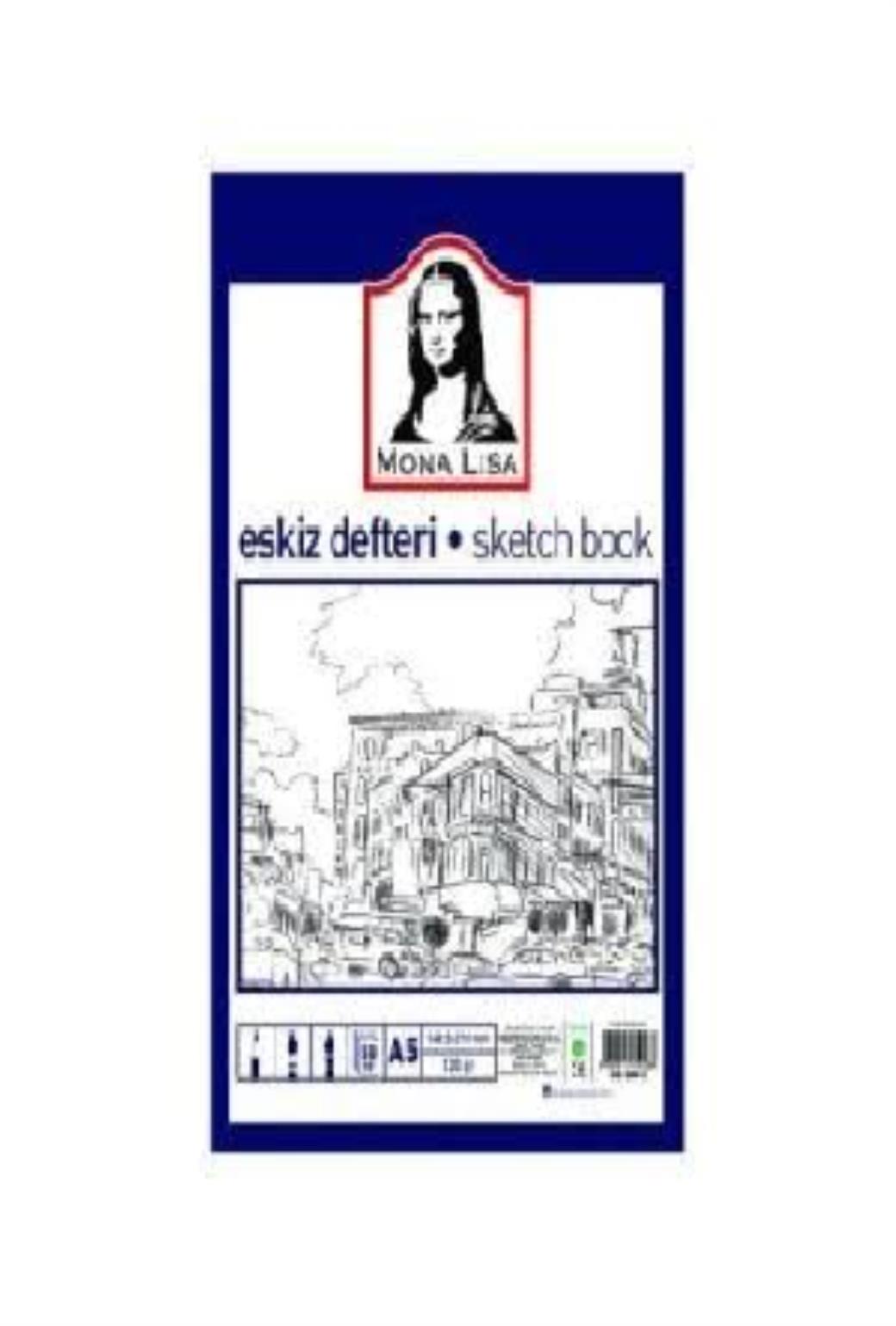 Südor Monalisa A5 Eskiz Defteri 120 Gr 50 Yaprak