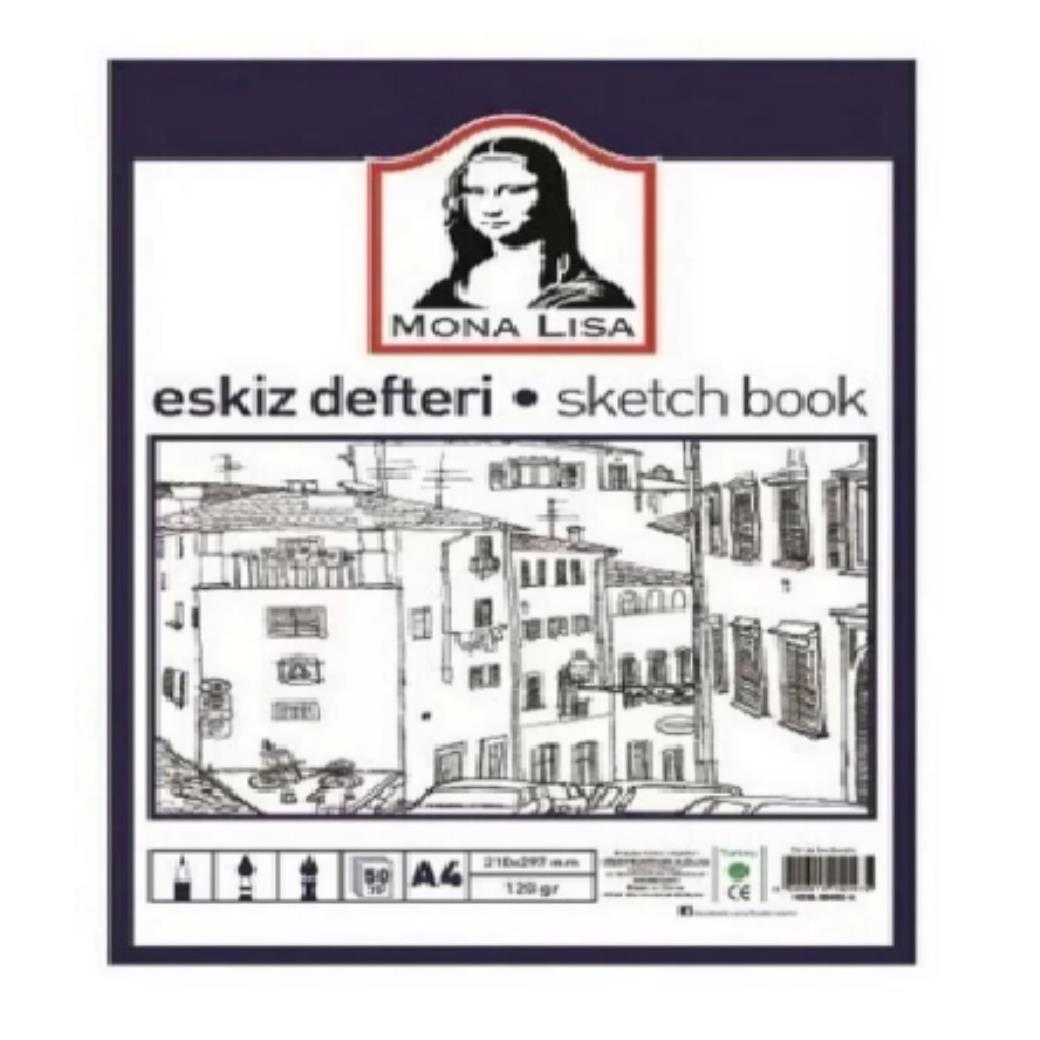 Südor Monalisa Eskiz Defteri A4 120g