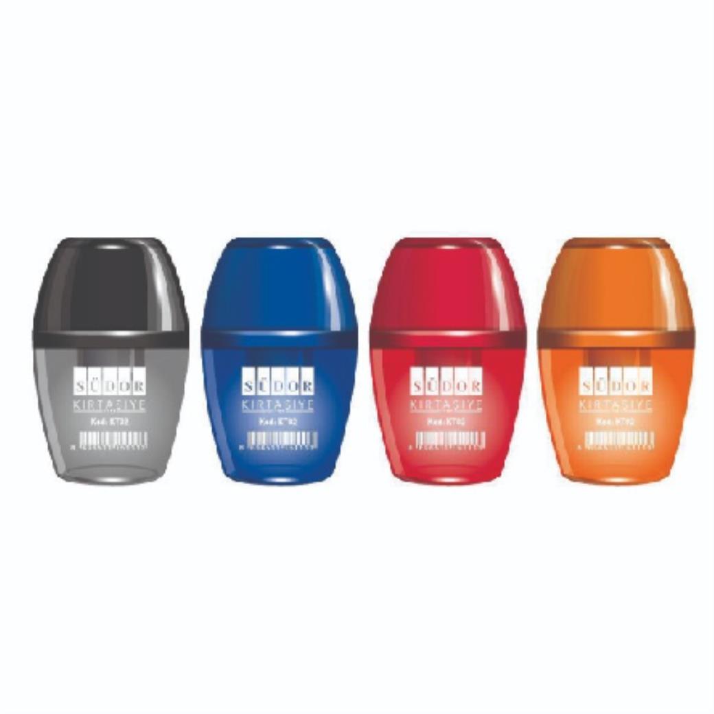 Südor Kalem Traş Oval Renkli Set (24 Adet)