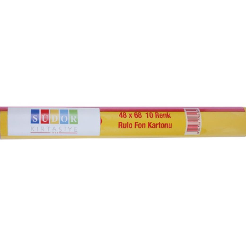 Südor Fon Kartonu 10 Renk 100 Gr Rulo 48x68