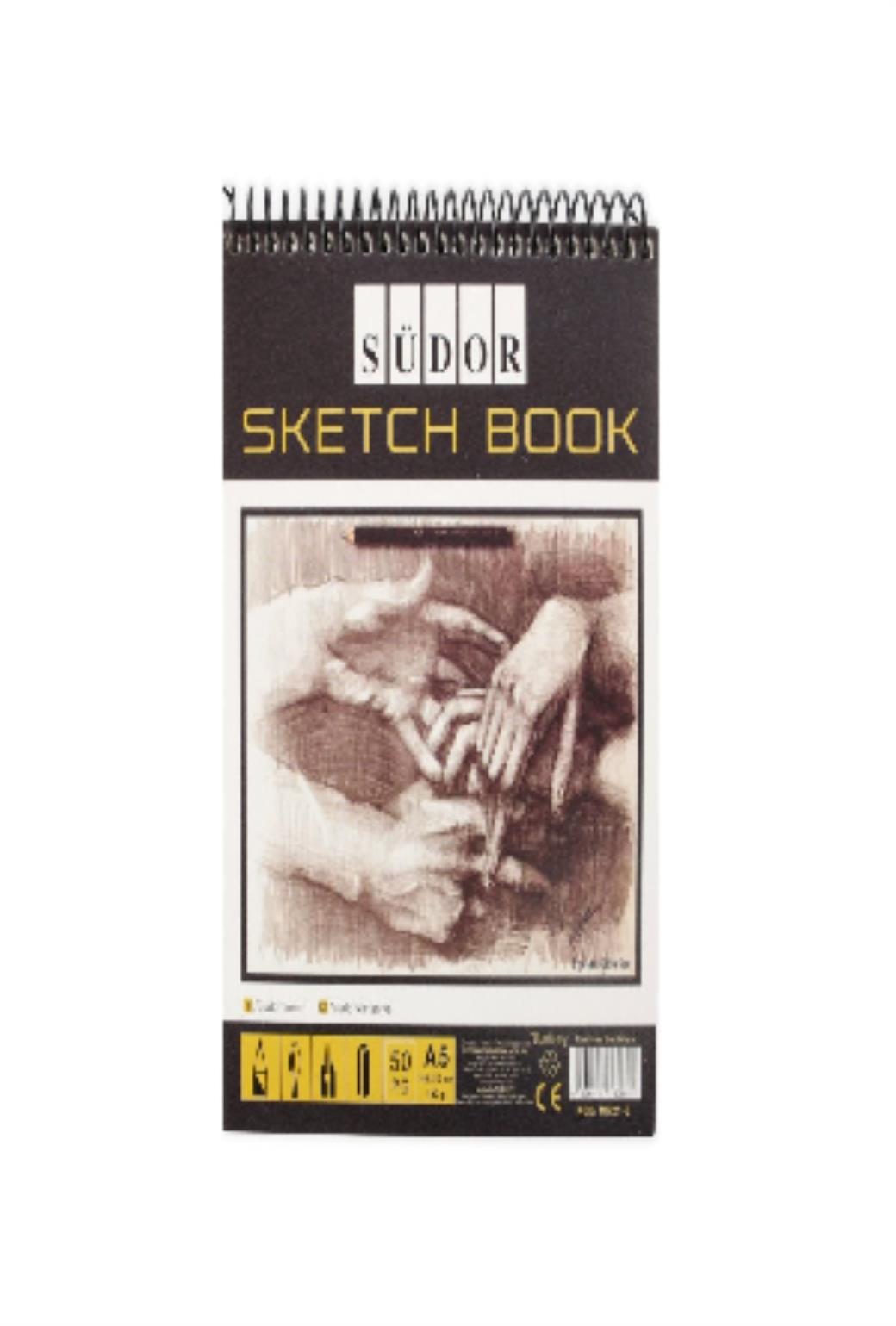 Südor Telli A5 Eskiz Defteri 100 Gr 50 Yaprak