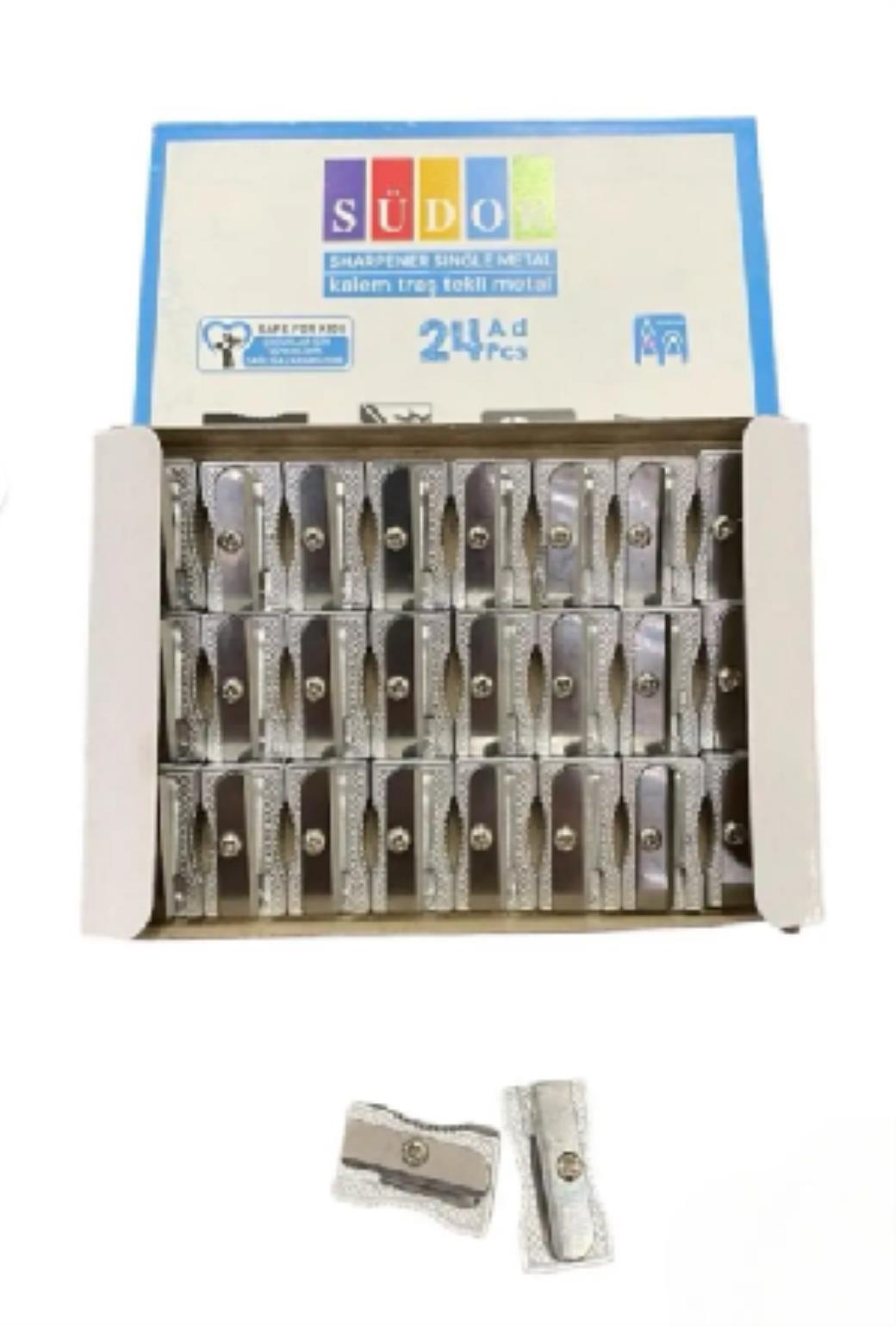 Südor Kalem Traş Tekli Metal Set (24 Adet)