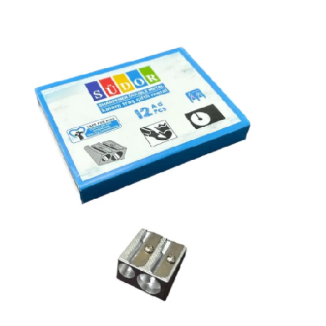 Südor Kalem Traş Çiftli Metal Set (12 Adet)