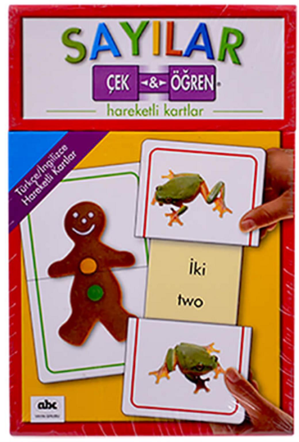 Çek Öğren Sayılar (Hareketli Kartlar)