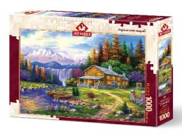 Art Puzzle Dağlarda Günbatımı 1000 Parça Puzzle