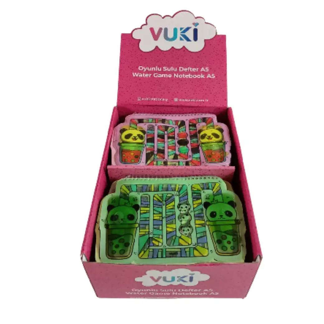 Vuki Oyunlu Sulu Defter A5 (Panda) 2/S