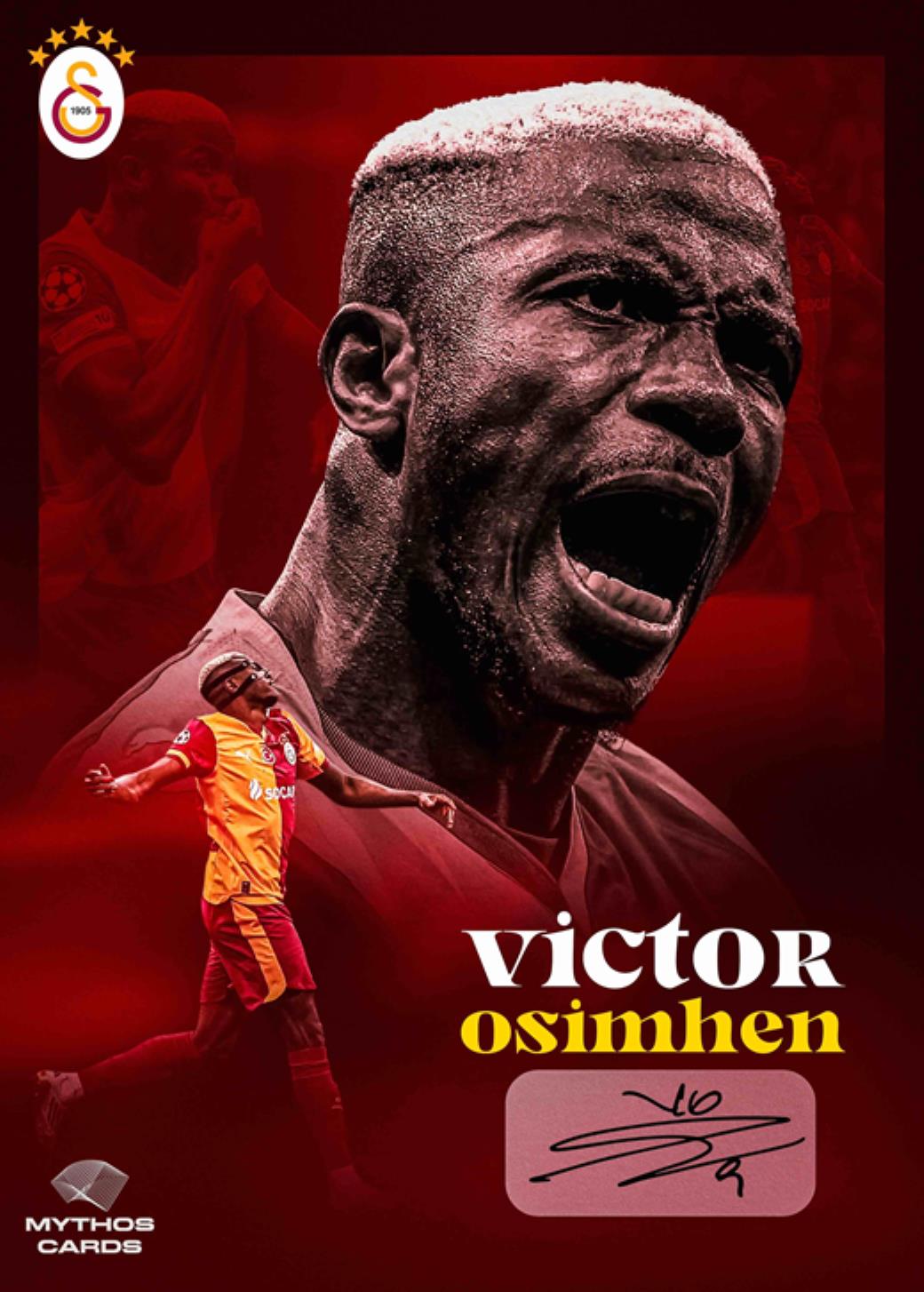 MYTHOS Statik Poster Galatasaray Oshimen
