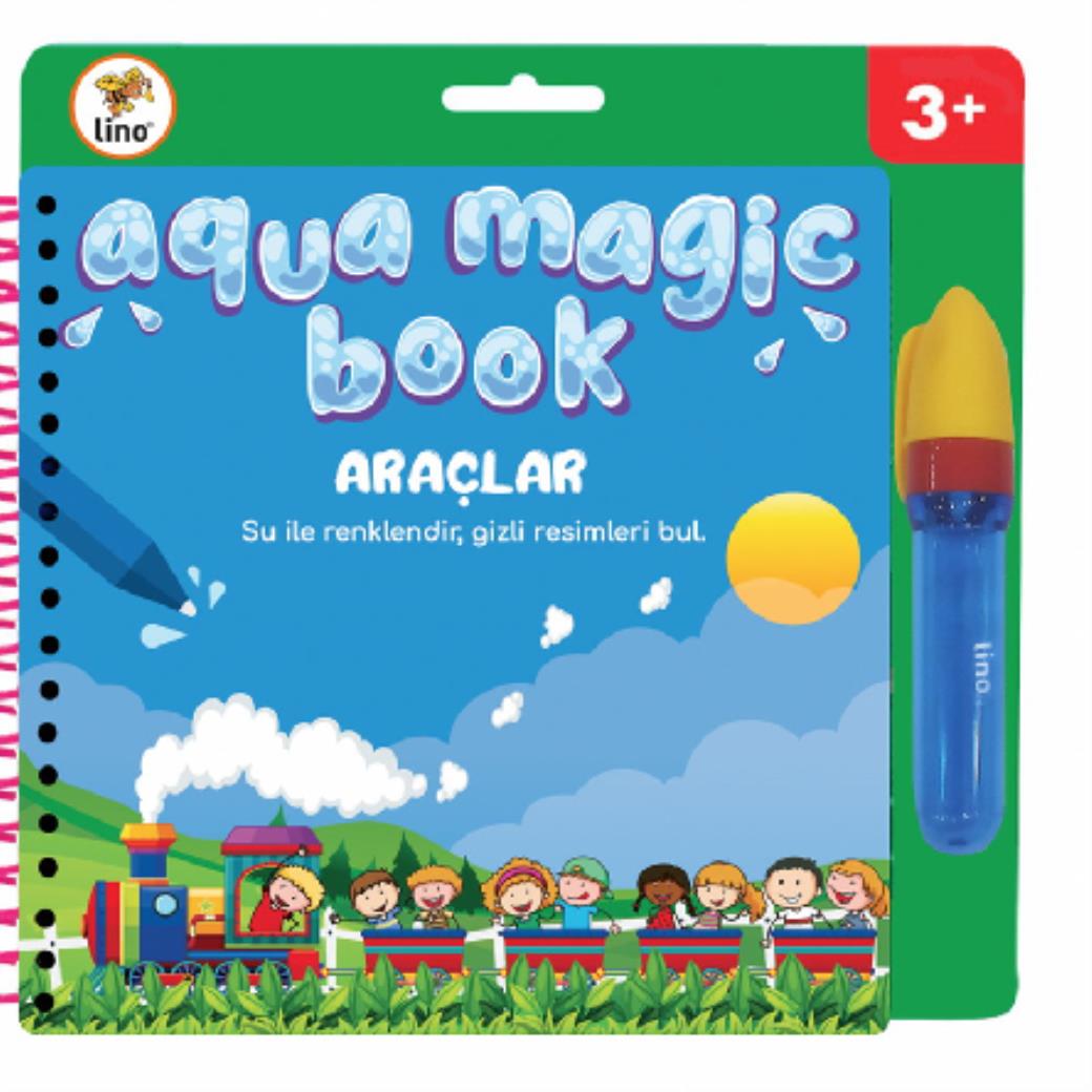 Lino Aqua Magic Book Araçlar (Sihirli Boyama Kitabı)
