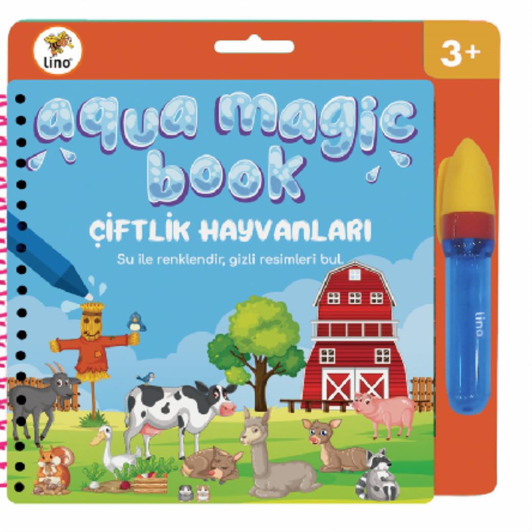 Lino Aqua Magic Book Çiftlik (Sihirli Boyama Kitabı)