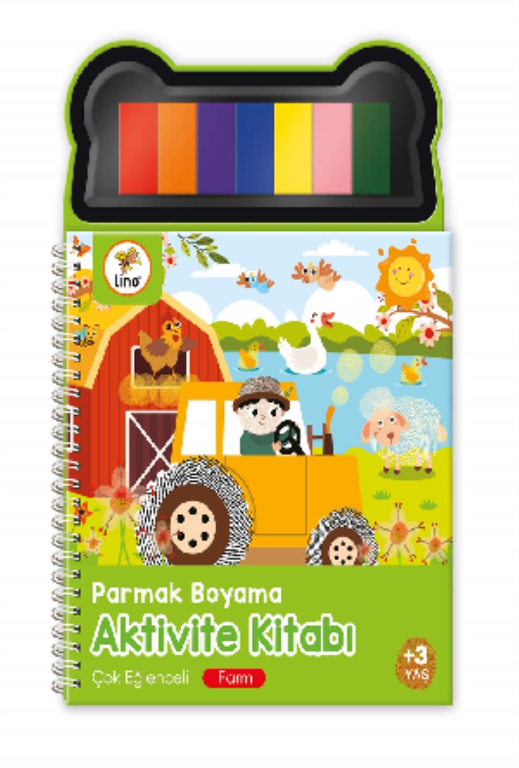 Lino Pamak Boyama Aktivite Kitabı Farm