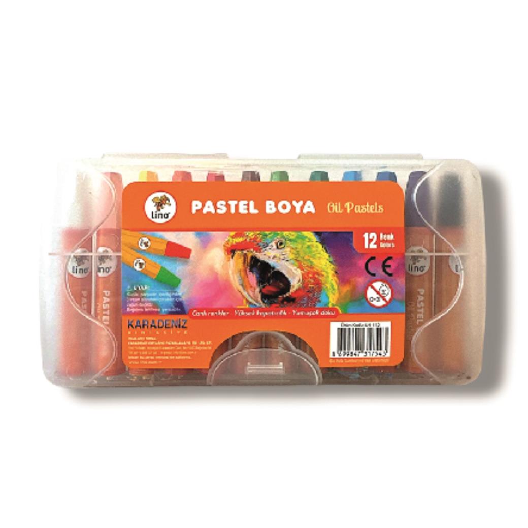 Lino Yağlı Pastel Boya 12 Renk