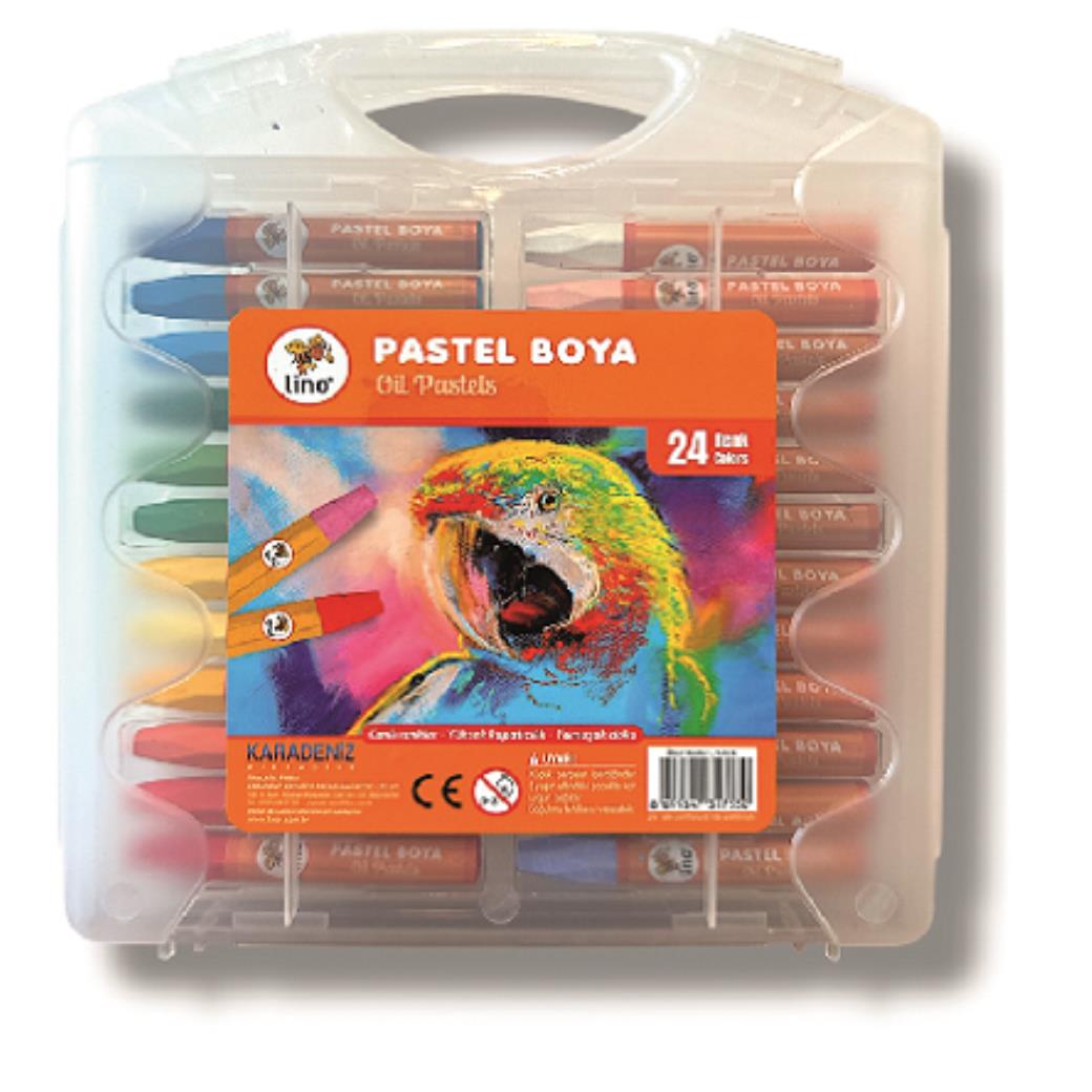 Lino Yağlı Pastel Boya 24 Renk