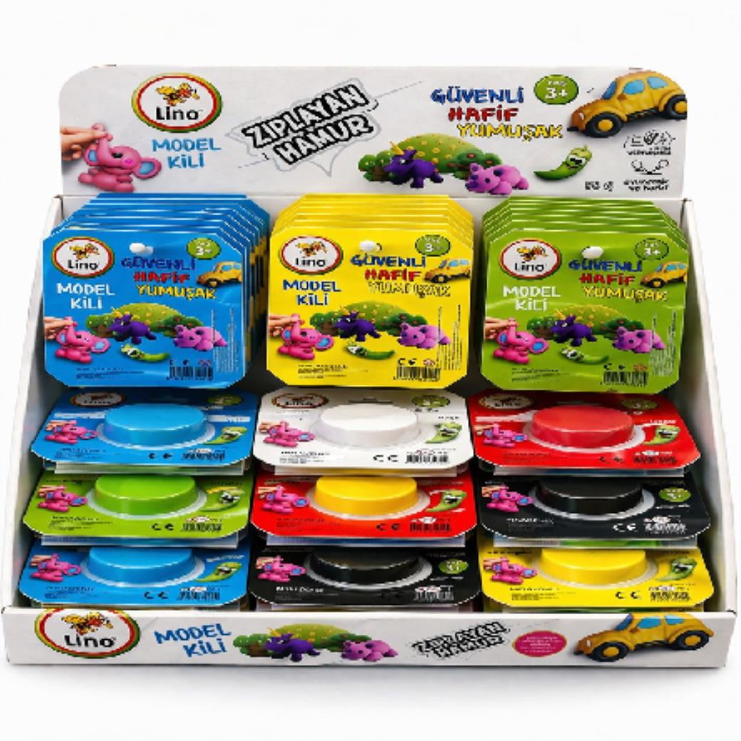 Lino Model Kili Oyun Hamuru 30gr 30lu Stand