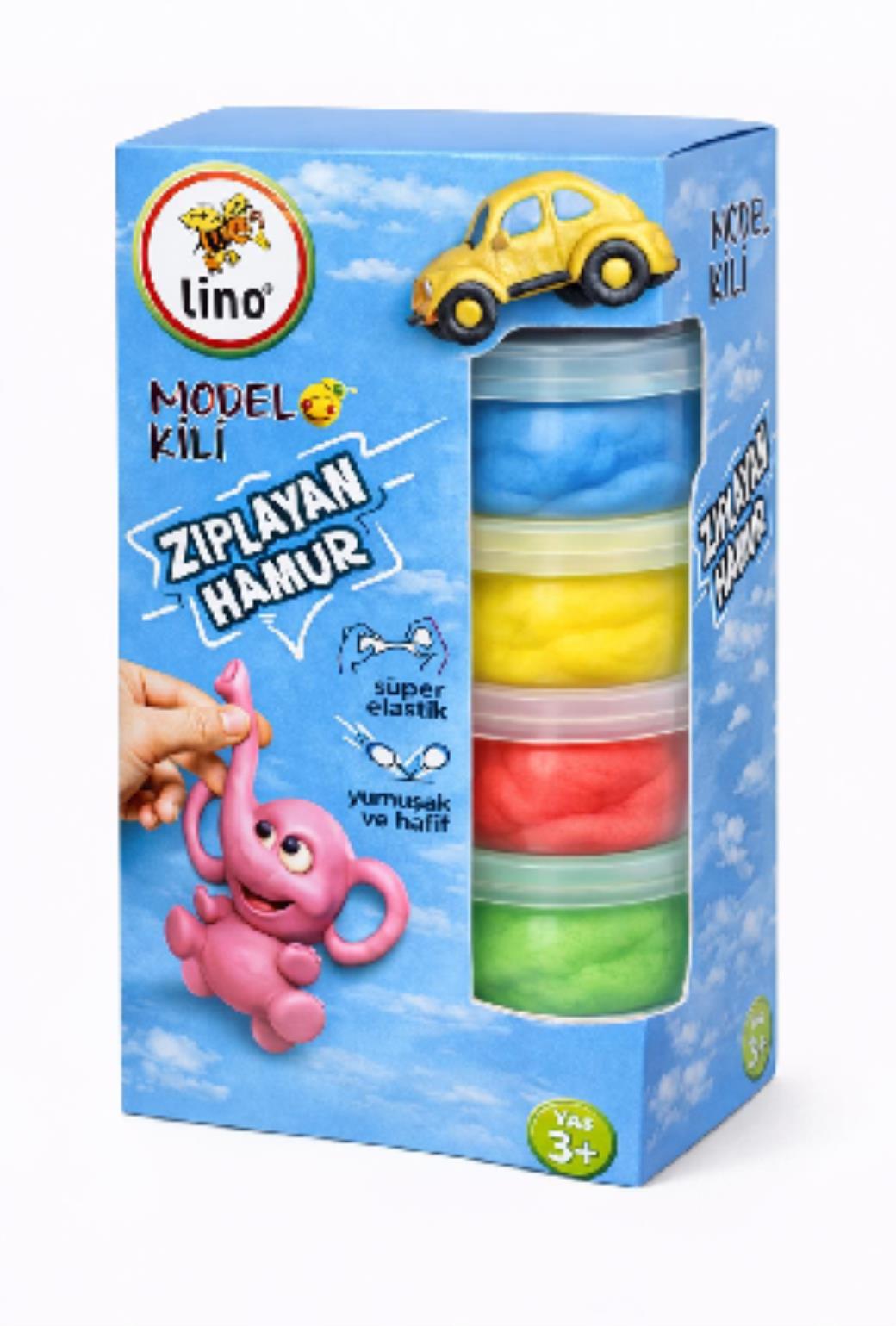Lino Model Kili Oyun Hamuru 20gr 4 Renk