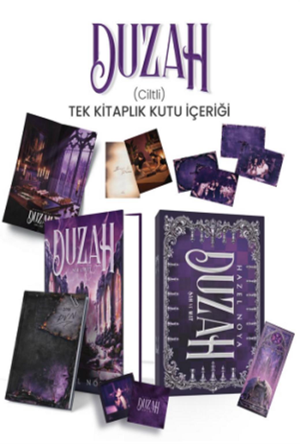 Duzah 3 Şah ve Mat Tek Kitaplık Kutu (Ciltli)