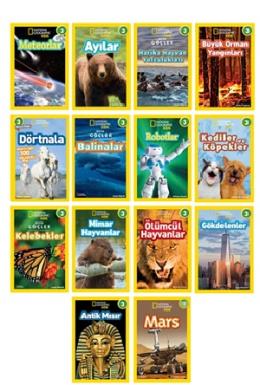 National Geographic Kids Seviye 3 Seti 14 Kitap
