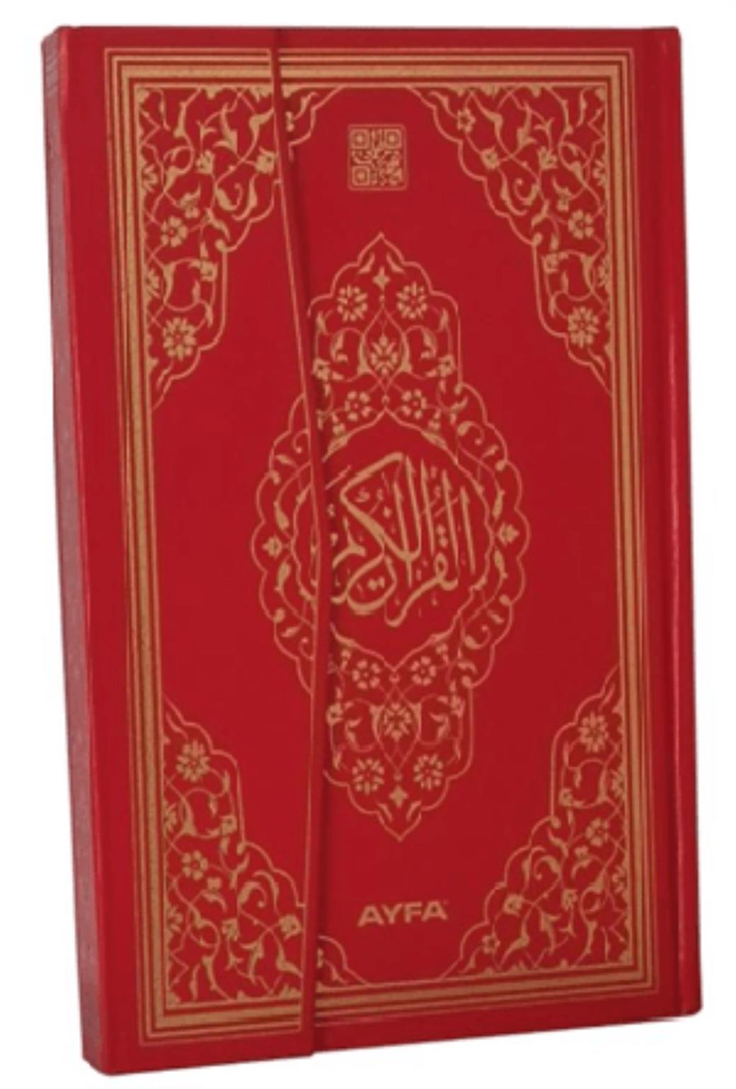 AFYA Kırmızı Mühürlü Orta Boy Kuranı Kerim