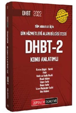 Pegem 2022 Din Hizmetleri Alan Bilgisi Testi DHBT-2 Konu Anlatımlı (İADESİZ)