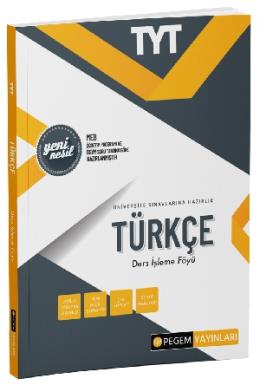 Pegem TYT Türkçe Ders İşleme Föyü