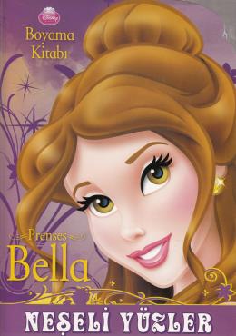 Prenses Bella Neşeli Yüzler Boyama Kitabı
