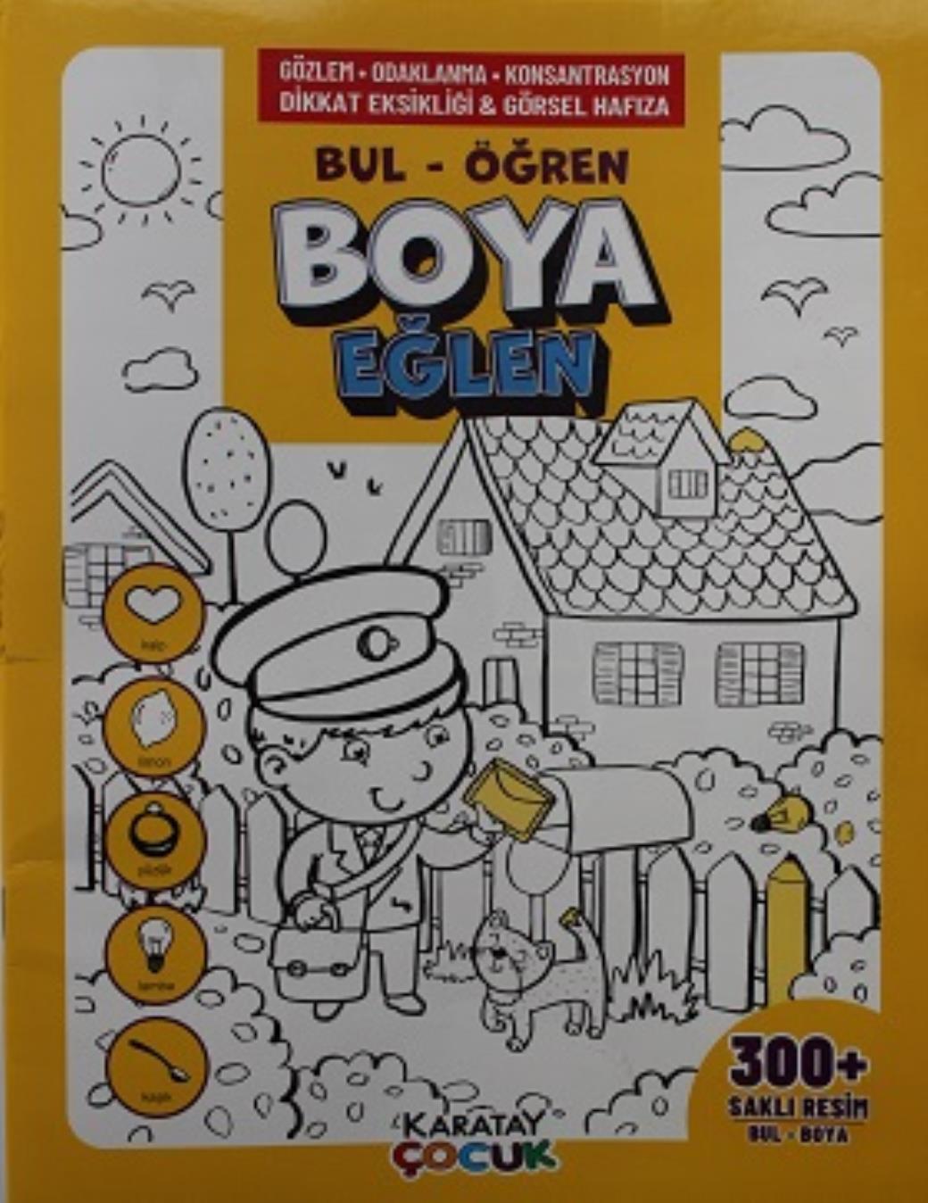 Karatay Bul Öğren Boya Eğlen ( 4 Kitap Takım )