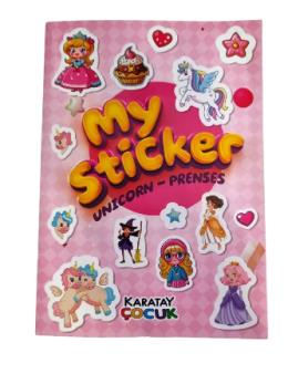 My Sticker Kitabım Serisi (4 Kitap Takım)