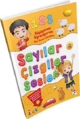 Büyüyorum Öğreniyorum Okul Öncesi Etkinlikleri Sayılar Çizgiler Sesler