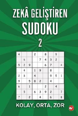 Zeka Geliştiren Sudoku 2 Kolay Orta Zor