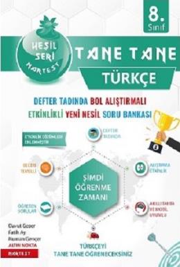 Nartest 8. Sınıf Yeşil Tane Tane Türkçe Soru Bankası
